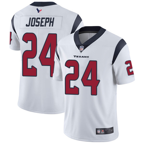 Houston Texans Limited White Men Johnathan Joseph Road Jersey NFL Football #24 Vapor Untouchable